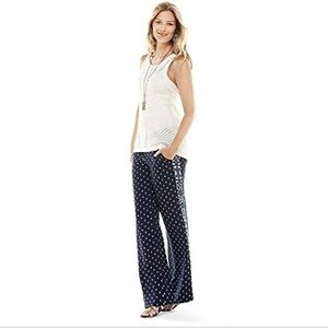 Cabi Track Star Trouser Paisley Blue - M